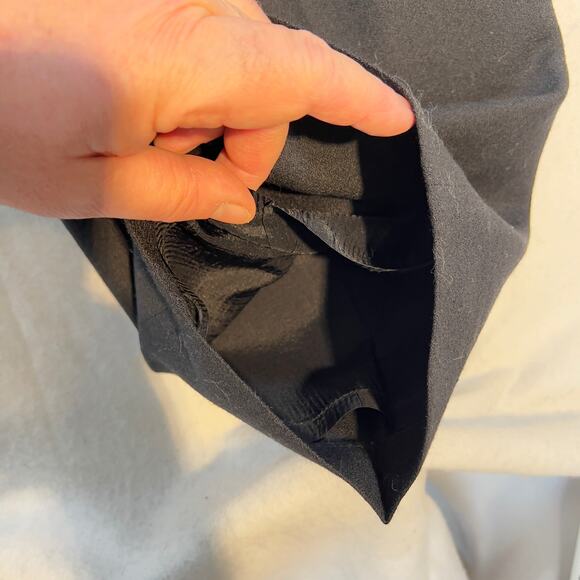 Focus 2000 by Charles Glueck Wool Pant Woman's 16W Black Lined Side Zip & Button - Picture 4 of 14